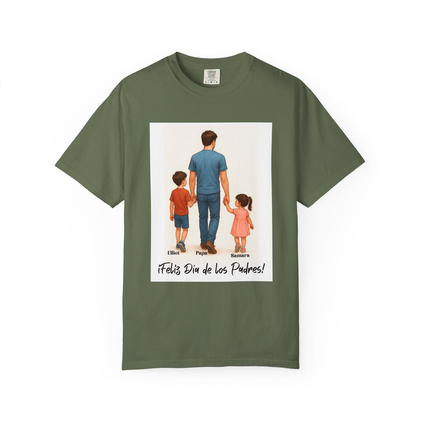 CUSTOM Father's Day T-Shirt, Family Gift, Unisex Tee, Dad Life Shirt, Casual Wear, Gift for Dad, Birthday T-Shirt