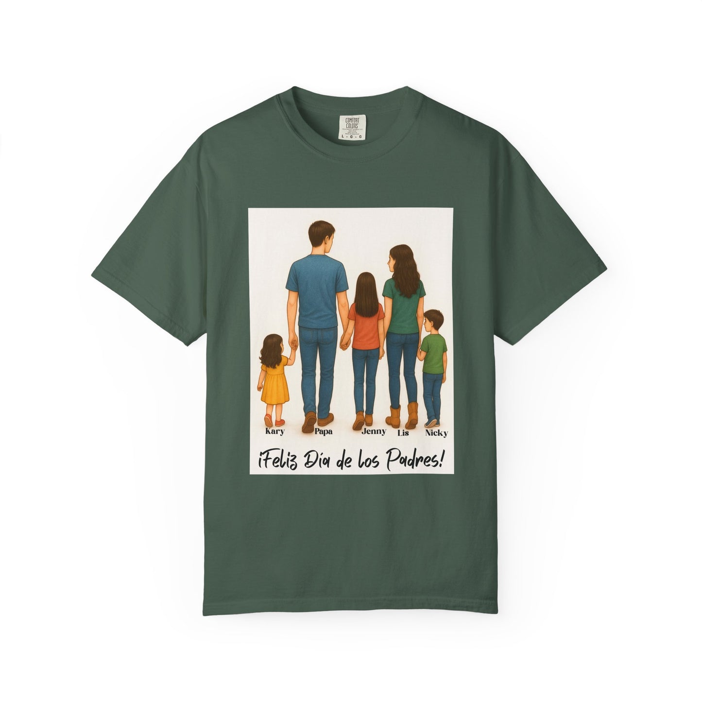 CUSTOM Father's Day T-Shirt, Family Gift, Unisex Tee, Dad Life Shirt, Casual Wear, Gift for Dad, Birthday T-Shirt