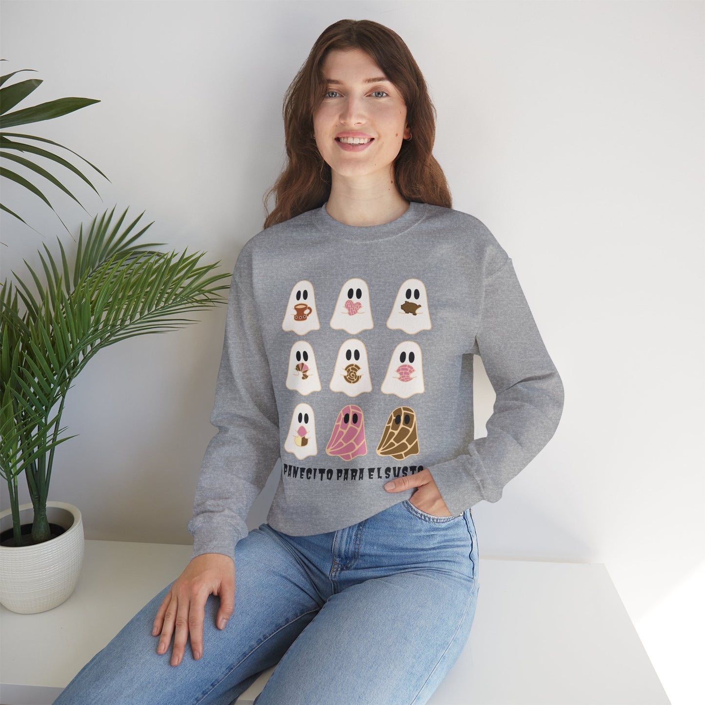 Panecito Para el Susto Sweatshirt – Funny Comfort Food Pullover – Cozy Latina Fall Unisex Crewneck