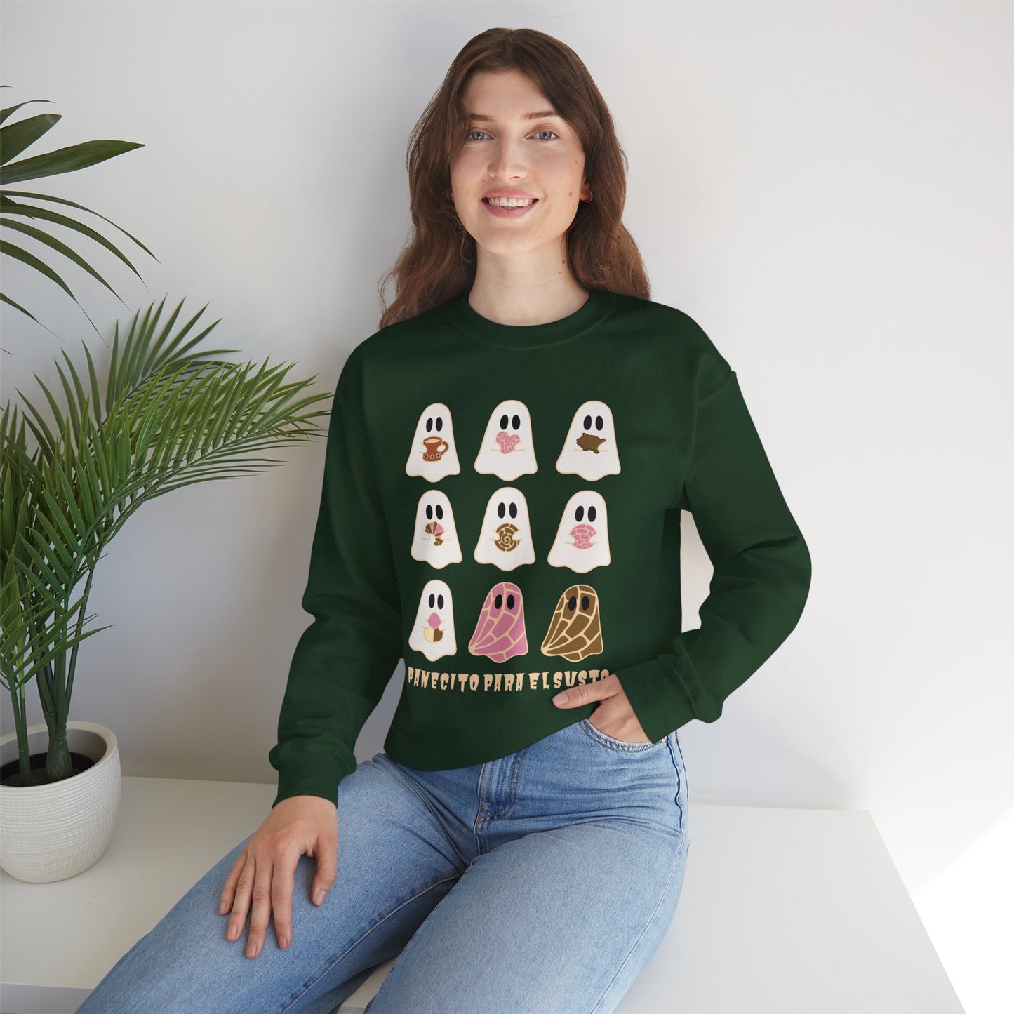 Panecito Para el Susto Sweatshirt – Funny Comfort Food Pullover – Cozy Latina Fall Unisex Crewneck