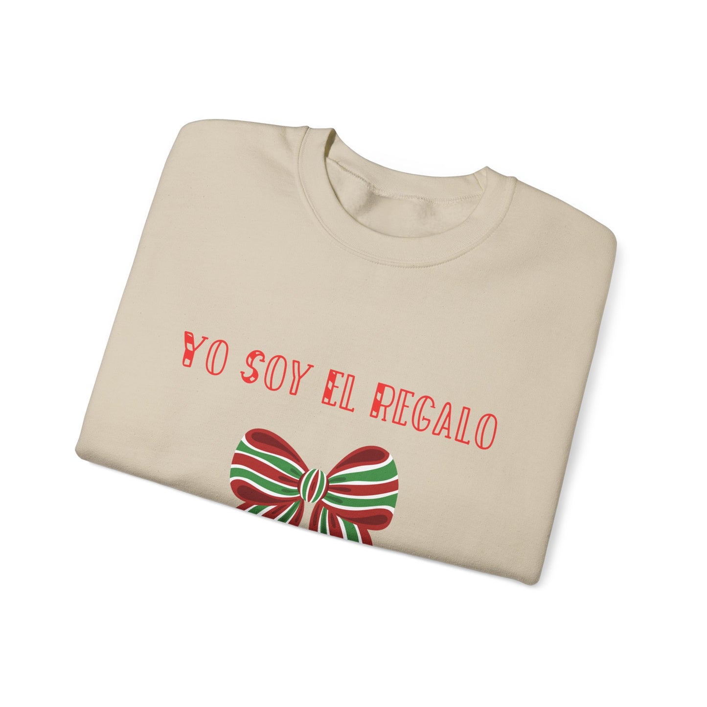 Yo Soy El Regalo Gracias™ Sweatshirt | Funny Latina Christmas Sweater | Sassy Holiday Crewneck