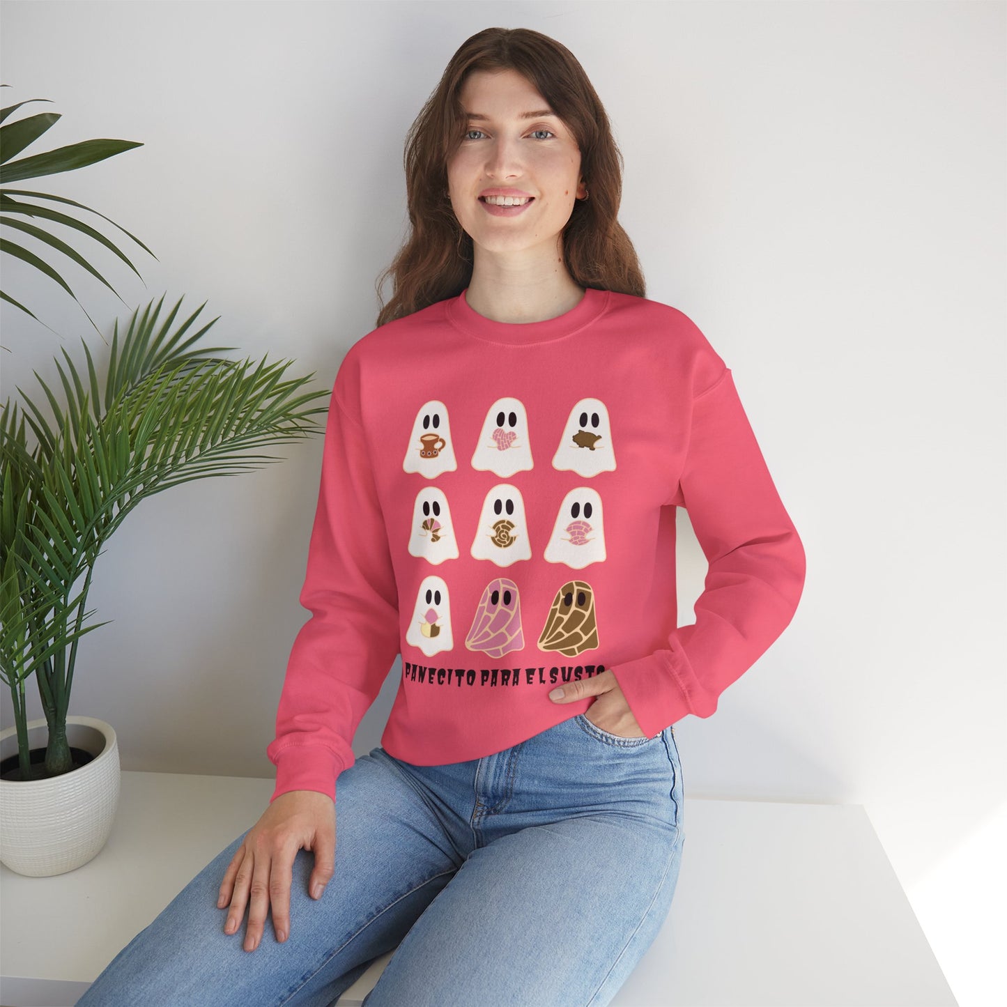 Panecito Para el Susto Sweatshirt – Funny Comfort Food Pullover – Cozy Latina Fall Unisex Crewneck