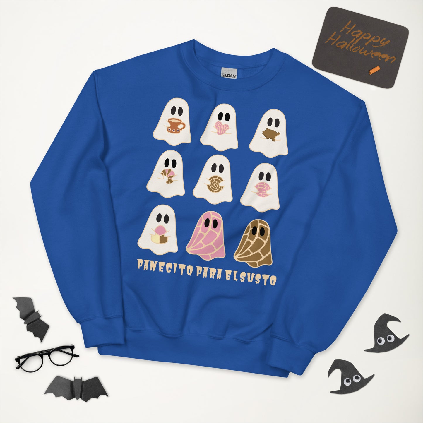 Sudadera unisex Panecito Para el Susto (Colores más oscuros)