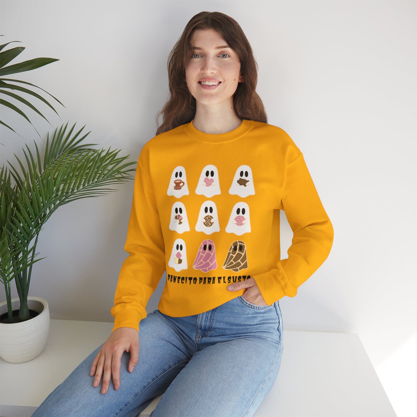 Panecito Para el Susto Sweatshirt – Funny Comfort Food Pullover – Cozy Latina Fall Unisex Crewneck