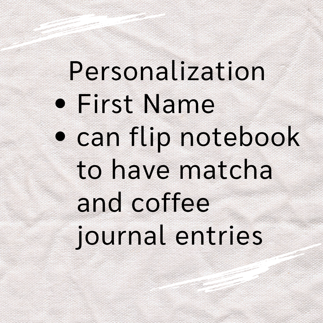 Coffee and Matcha Flip Passport - Pre-Order