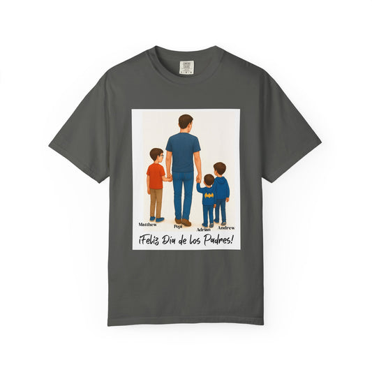CUSTOM Father's Day T-Shirt, Family Gift, Unisex Tee, Dad Life Shirt, Casual Wear, Gift for Dad, Birthday T-Shirt