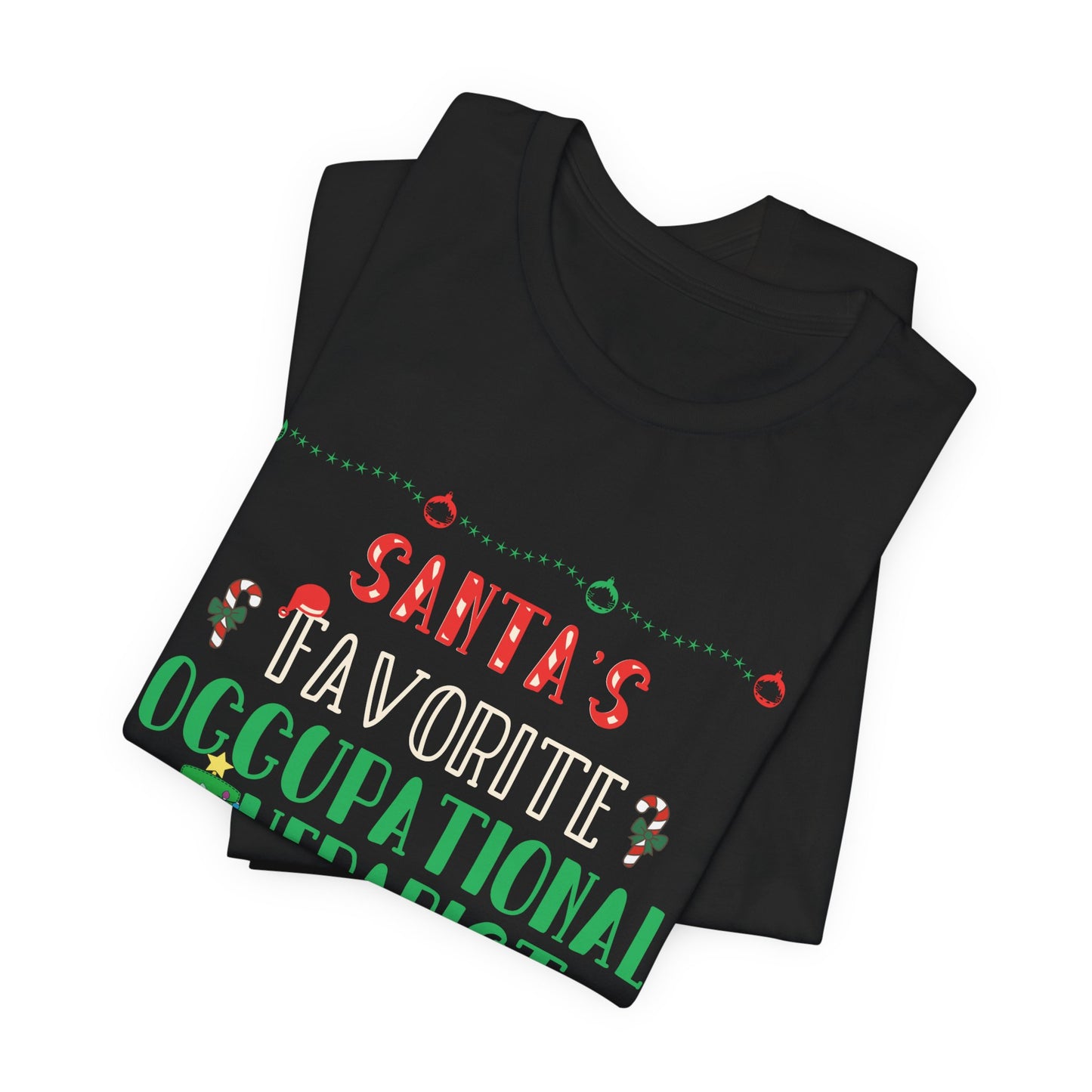 Santa’s Favorite Occupational Therapist™ Christmas Shirt | Occupational Therapist Holiday Tee | Cute OT Gift