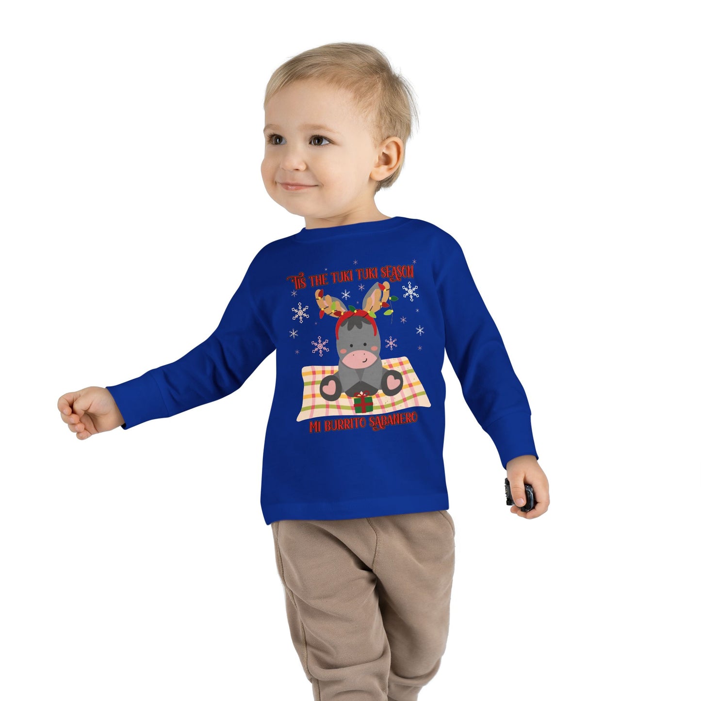 'Tis the Tuki Tuki Season: Mi Burrito Sabanero Toddler Long Sleeve Tee