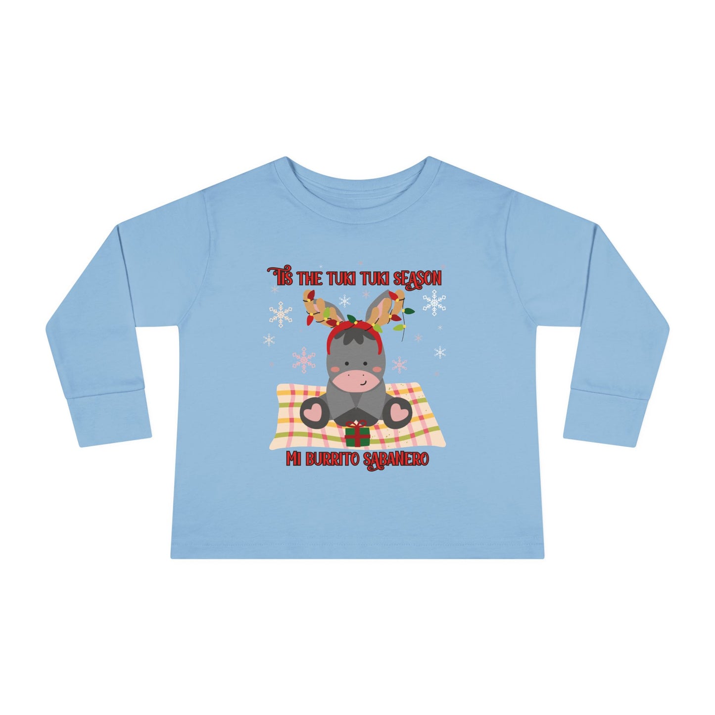 'Tis the Tuki Tuki Season: Mi Burrito Sabanero Toddler Long Sleeve Tee