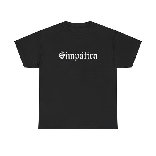 Simpatica in a Unisex Heavy Cotton Tee