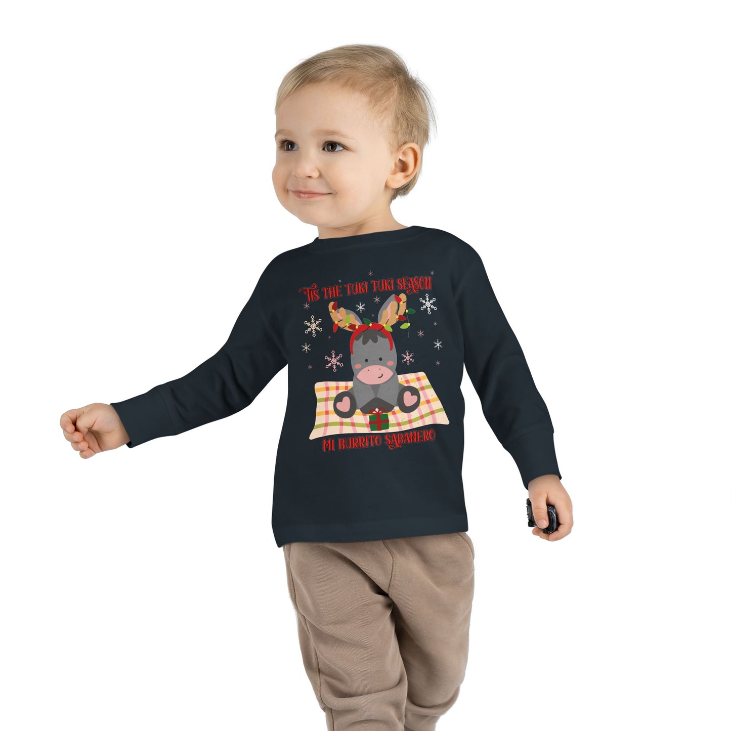 'Tis the Tuki Tuki Season: Mi Burrito Sabanero Toddler Long Sleeve Tee