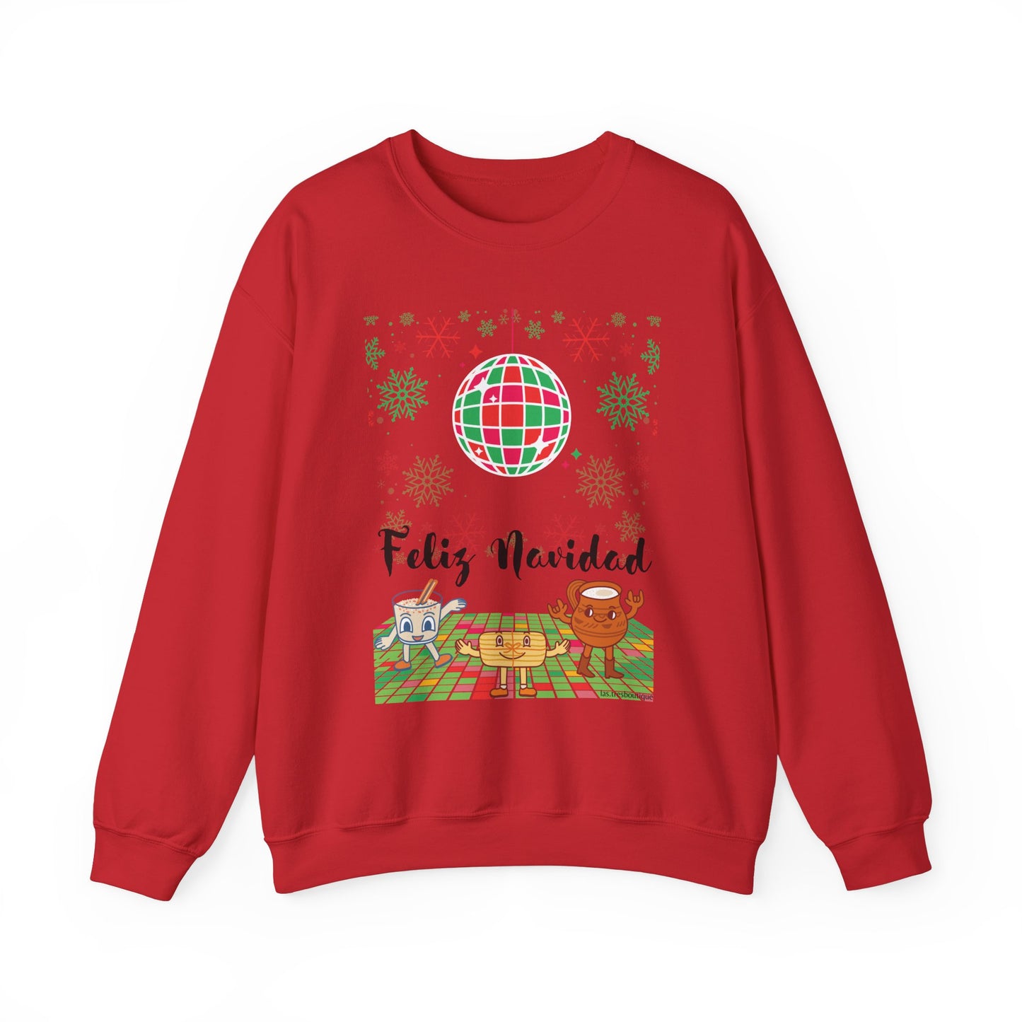 Disco Christmas Unisex Heavy Blend™ Crewneck Sweatshirt