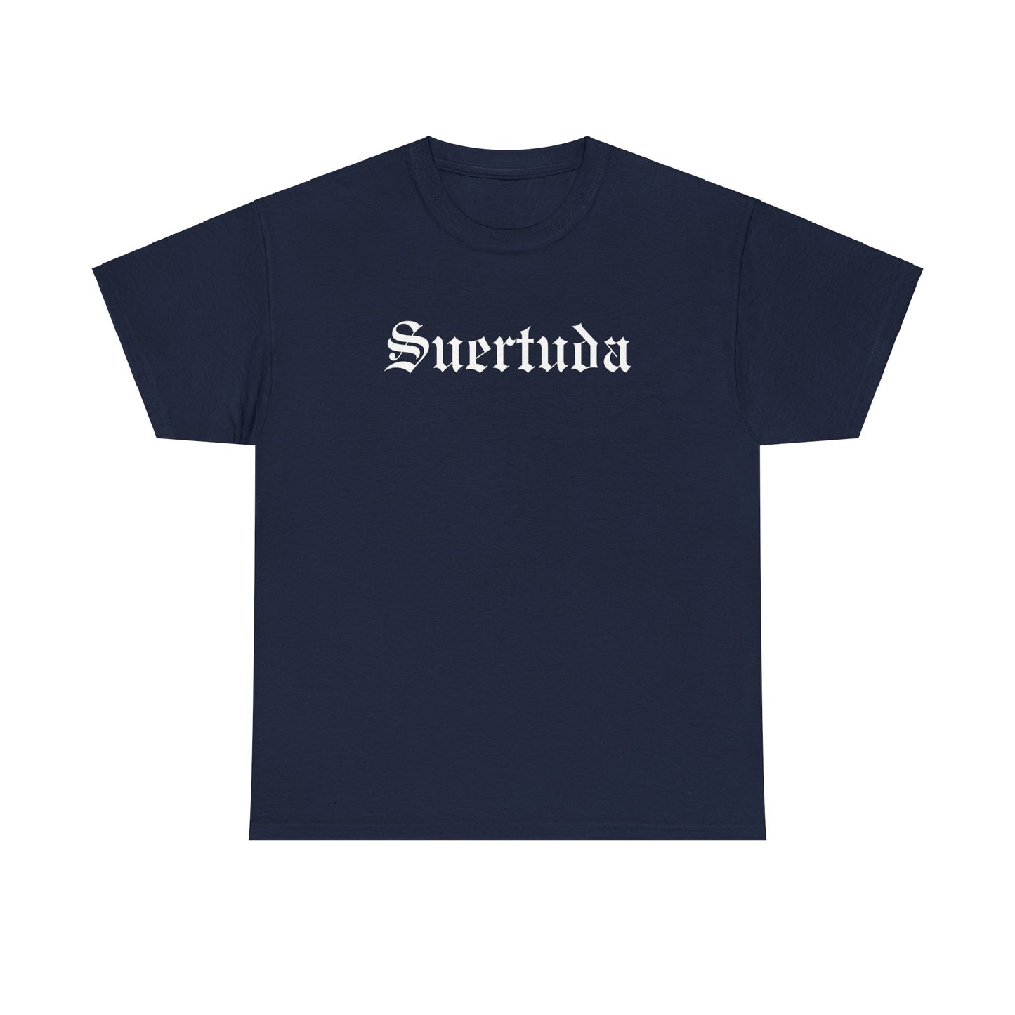 Suertuda in a Unisex Heavy Cotton Tee