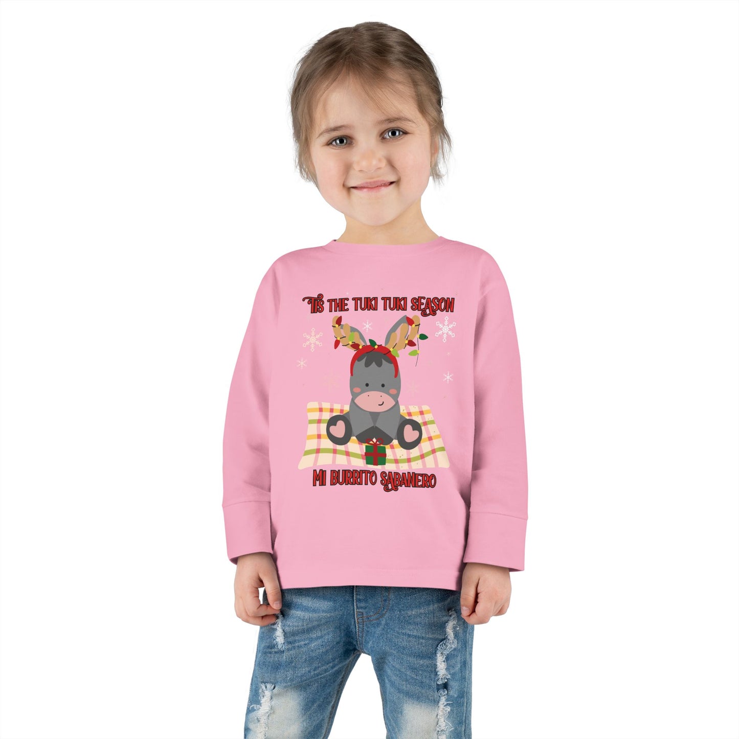 'Tis the Tuki Tuki Season: Mi Burrito Sabanero Toddler Long Sleeve Tee