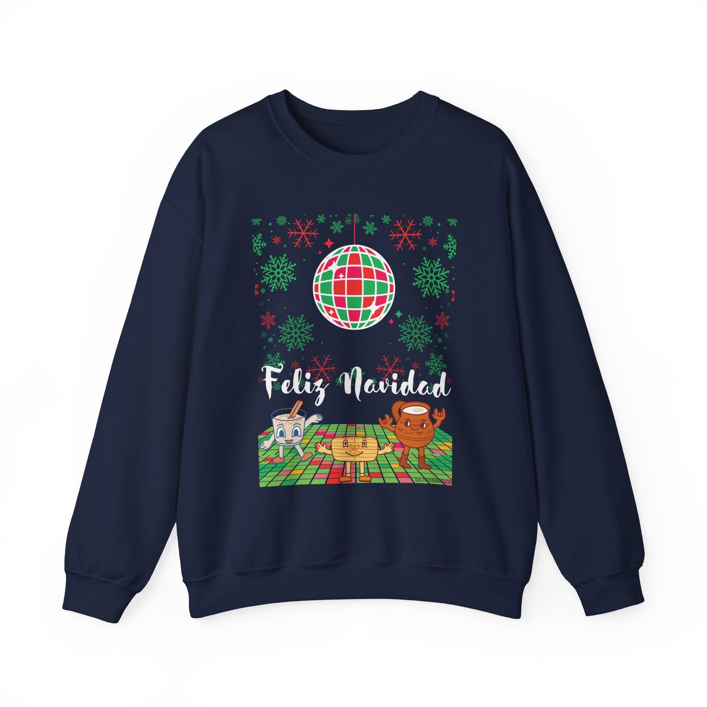 Disco Christmas Unisex Heavy Blend™ Crewneck Sweatshirt