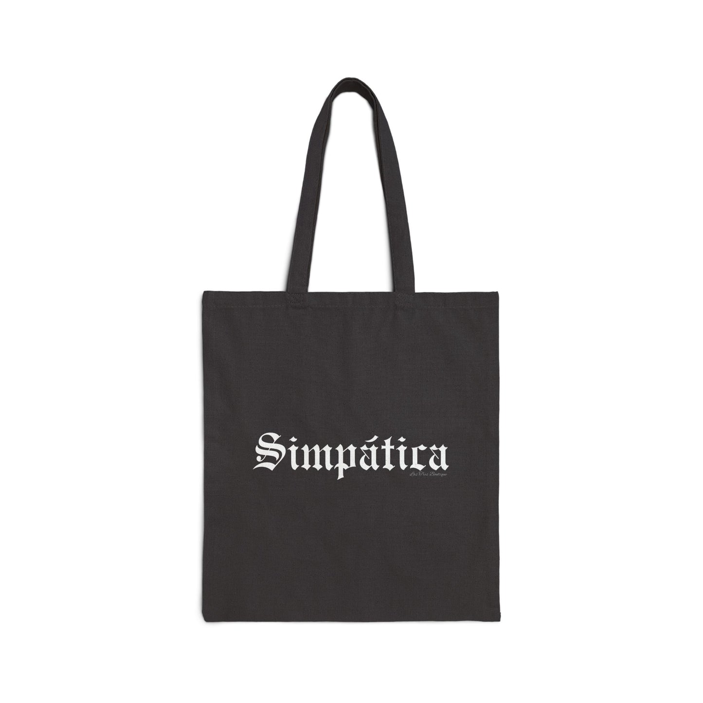 "Simpatica"-Cotton Canvas Tote Bag