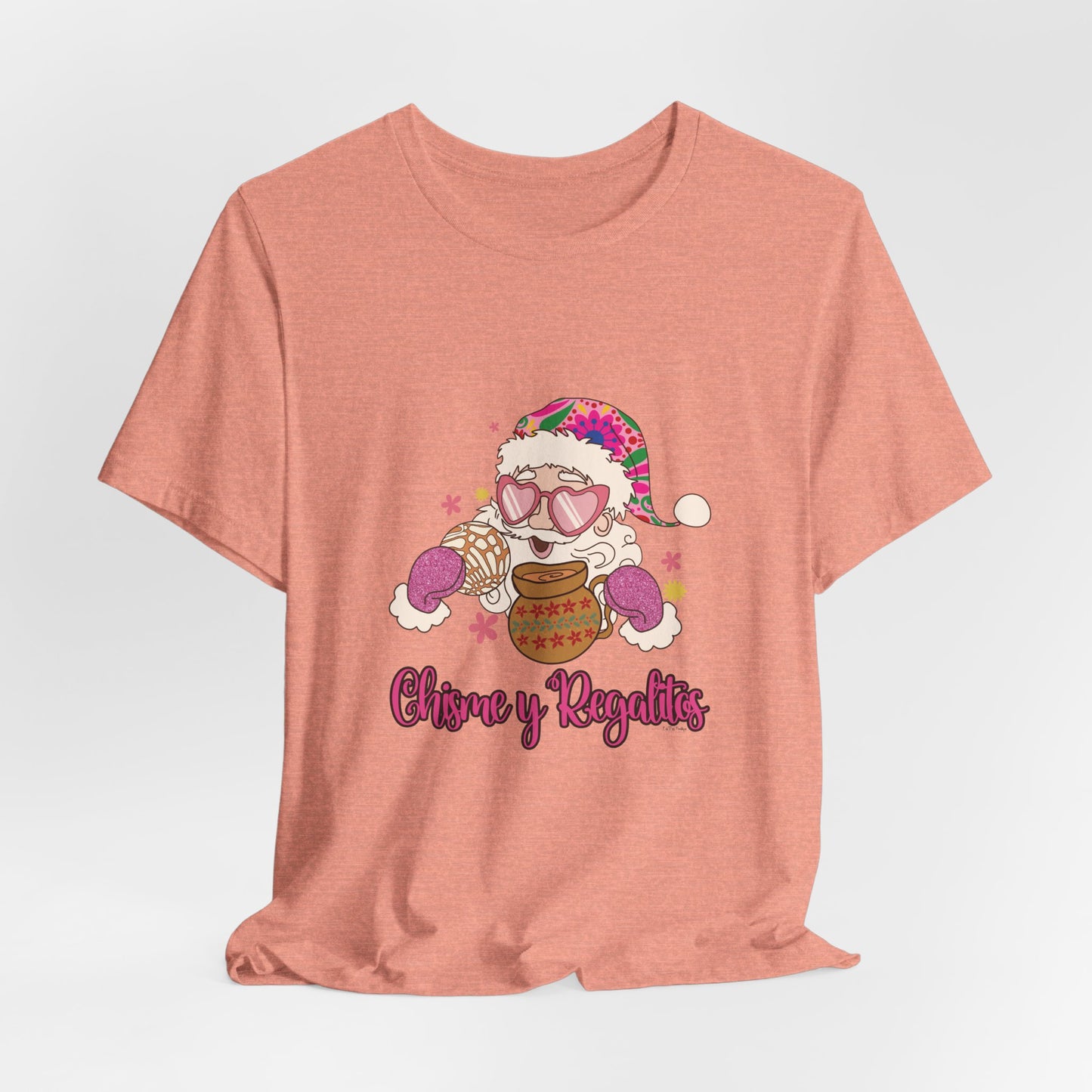 Santa's Chisme y Regalitos Unisex Jersey Short Sleeve Tee