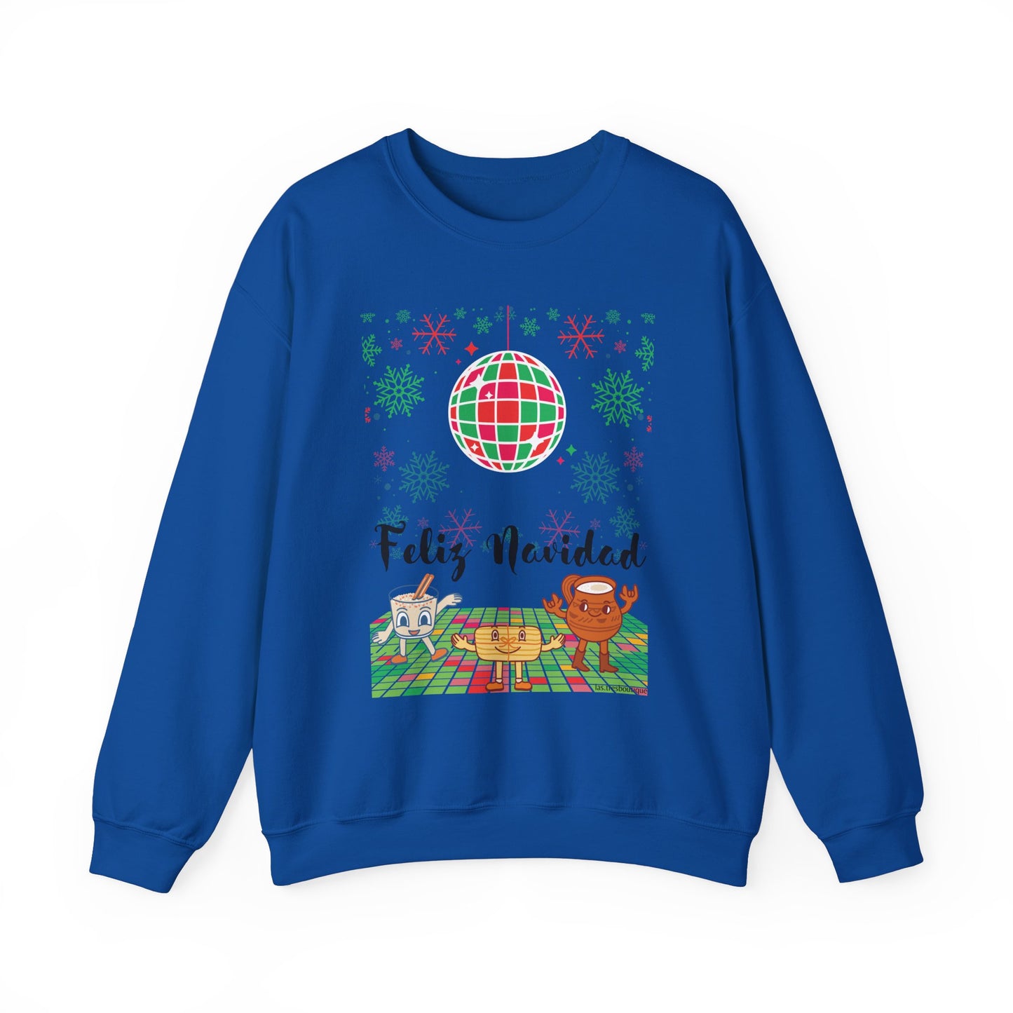 Disco Christmas Unisex Heavy Blend™ Crewneck Sweatshirt