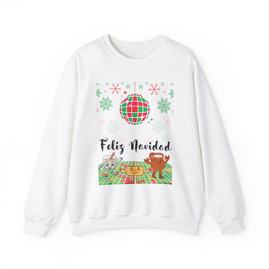 Disco Christmas Unisex Heavy Blend™ Crewneck Sweatshirt