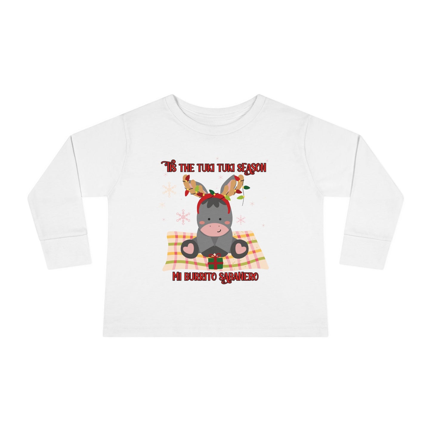 'Tis the Tuki Tuki Season: Mi Burrito Sabanero Toddler Long Sleeve Tee