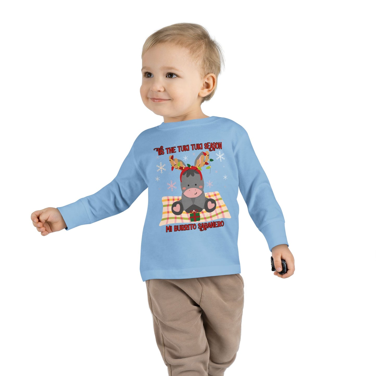 'Tis the Tuki Tuki Season: Mi Burrito Sabanero Toddler Long Sleeve Tee