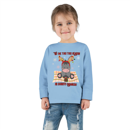 'Tis the Tuki Tuki Season: Mi Burrito Sabanero Toddler Long Sleeve Tee