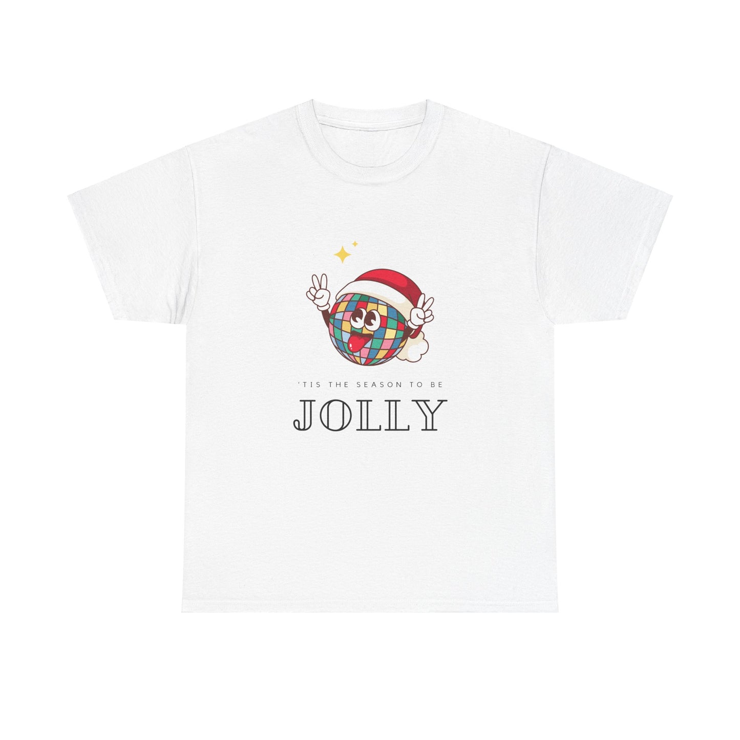 'Tis the season to be Jolly Unisex Heavy Cotton Tee