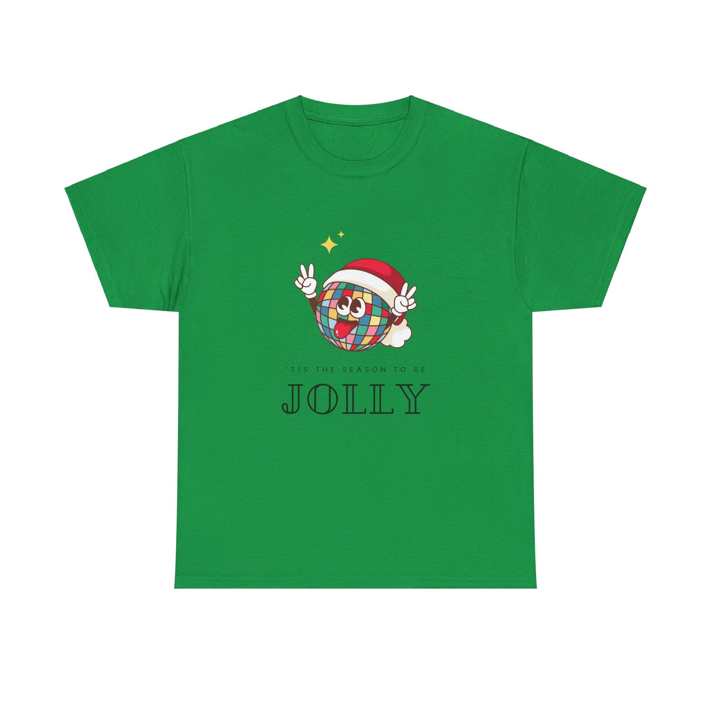 'Tis the season to be Jolly Unisex Heavy Cotton Tee