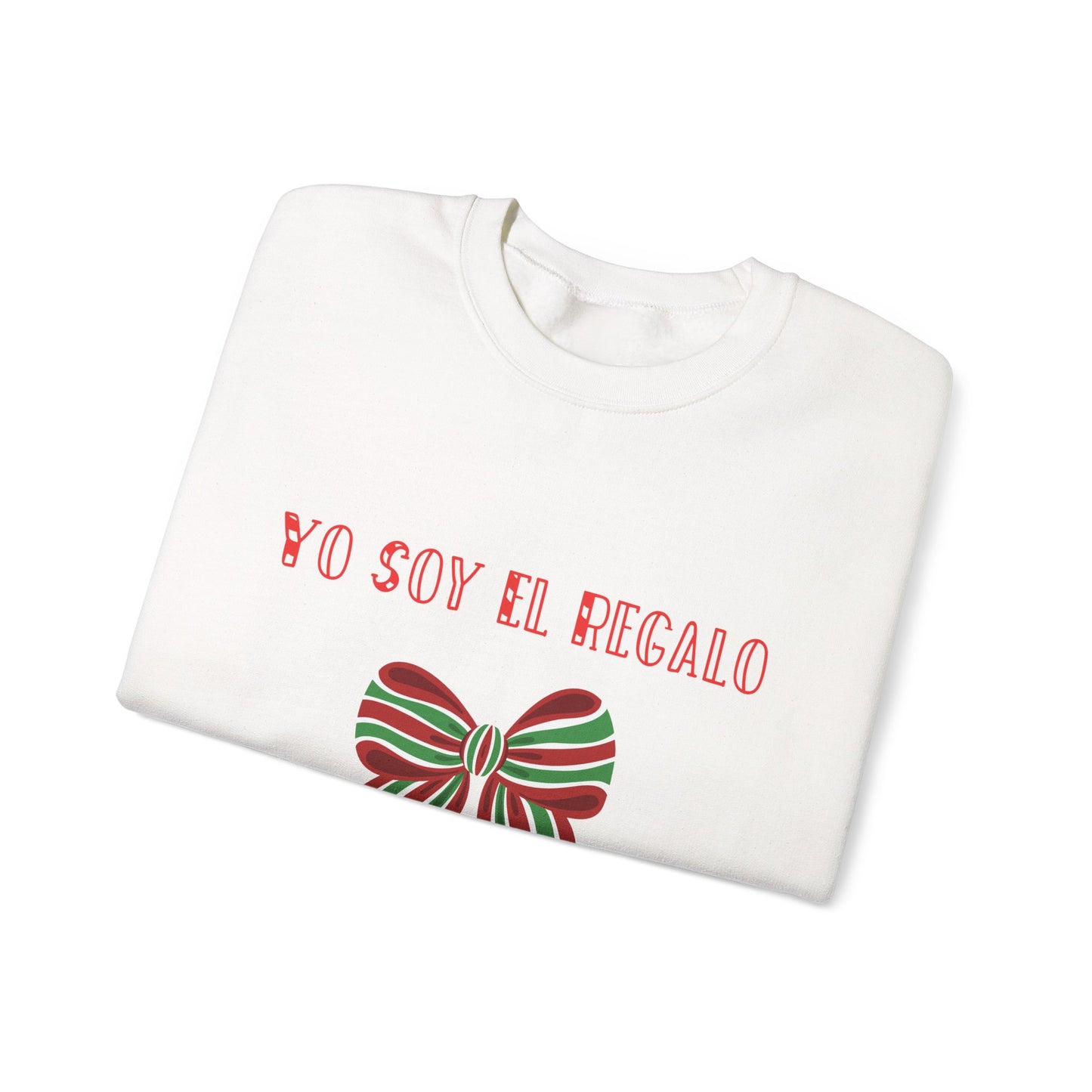 Yo Soy El Regalo Gracias™ Sweatshirt | Funny Latina Christmas Sweater | Sassy Holiday Crewneck