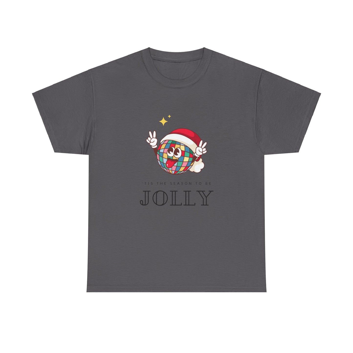 'Tis the season to be Jolly Unisex Heavy Cotton Tee