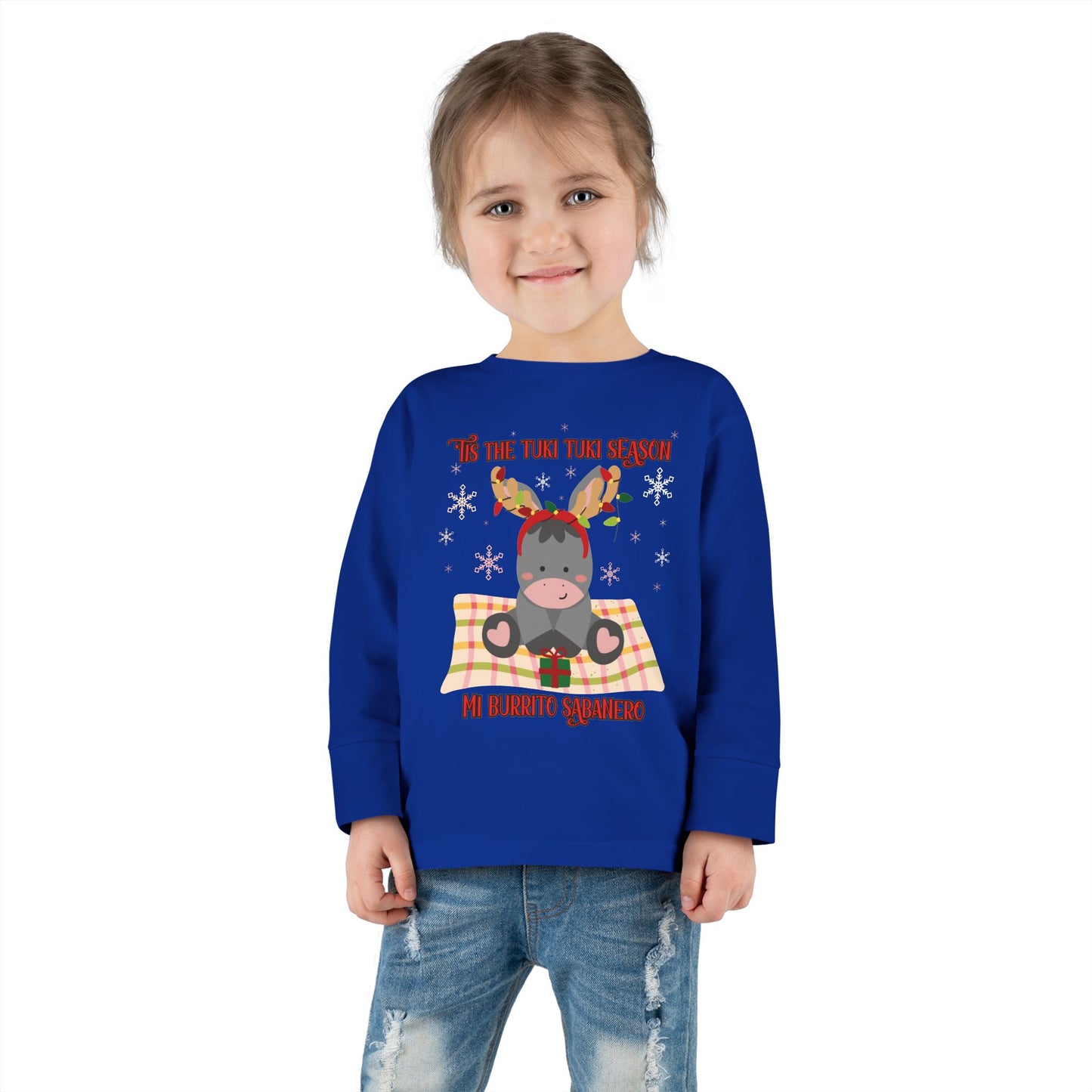 'Tis the Tuki Tuki Season: Mi Burrito Sabanero Toddler Long Sleeve Tee