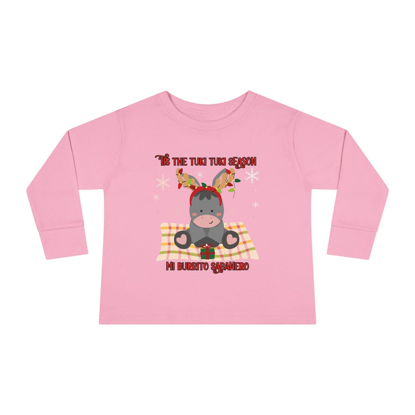 'Tis the Tuki Tuki Season: Mi Burrito Sabanero Toddler Long Sleeve Tee