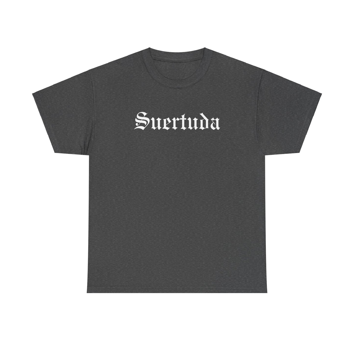 Suertuda in a Unisex Heavy Cotton Tee