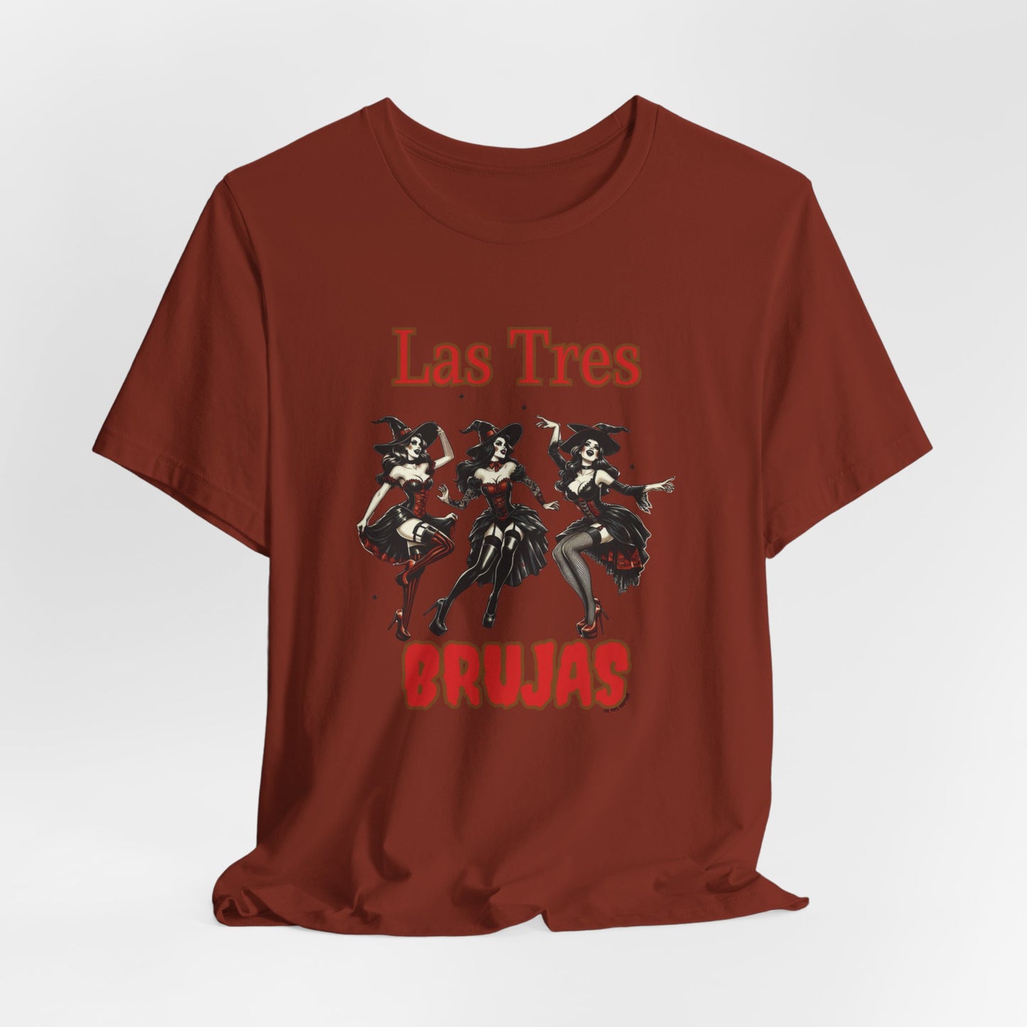 Las Tres Brujas – Retro Pin-Up Witch Trio Shirt, Sexy Halloween Witches