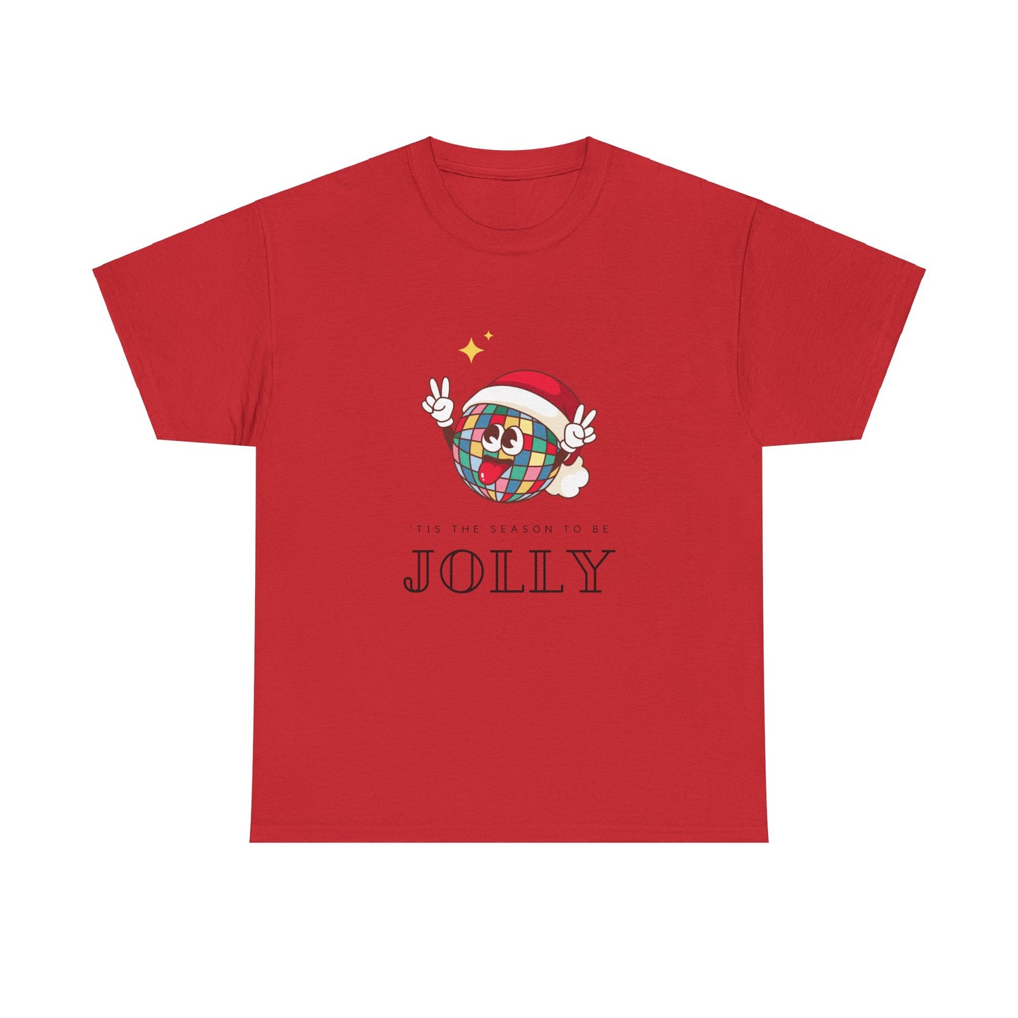 'Tis the season to be Jolly Unisex Heavy Cotton Tee