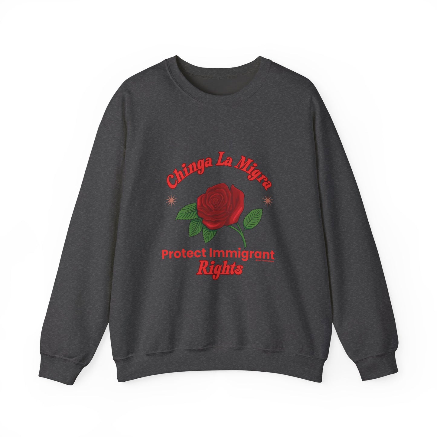 Power in Bloom: Protect Immigrant Rights Unisex Sweatshirt