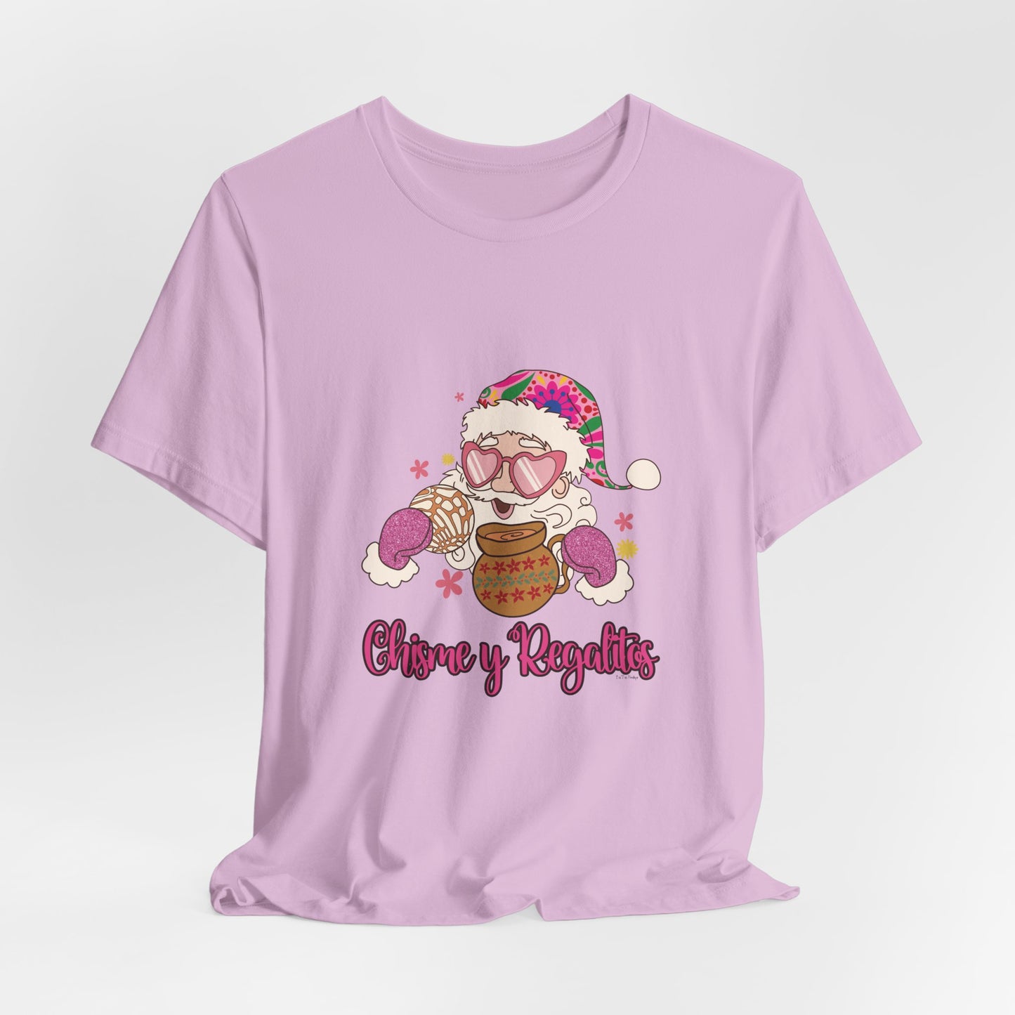 Santa's Chisme y Regalitos Unisex Jersey Short Sleeve Tee