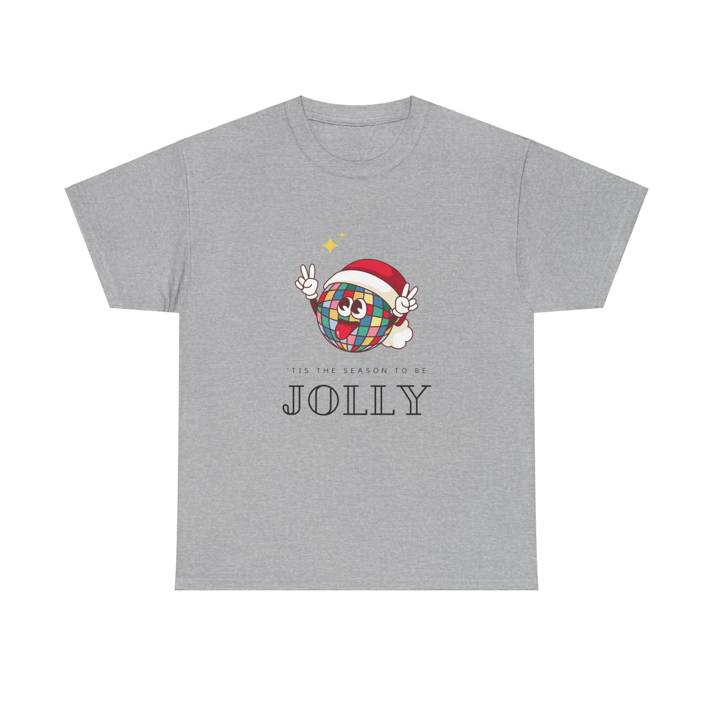 'Tis the season to be Jolly Unisex Heavy Cotton Tee