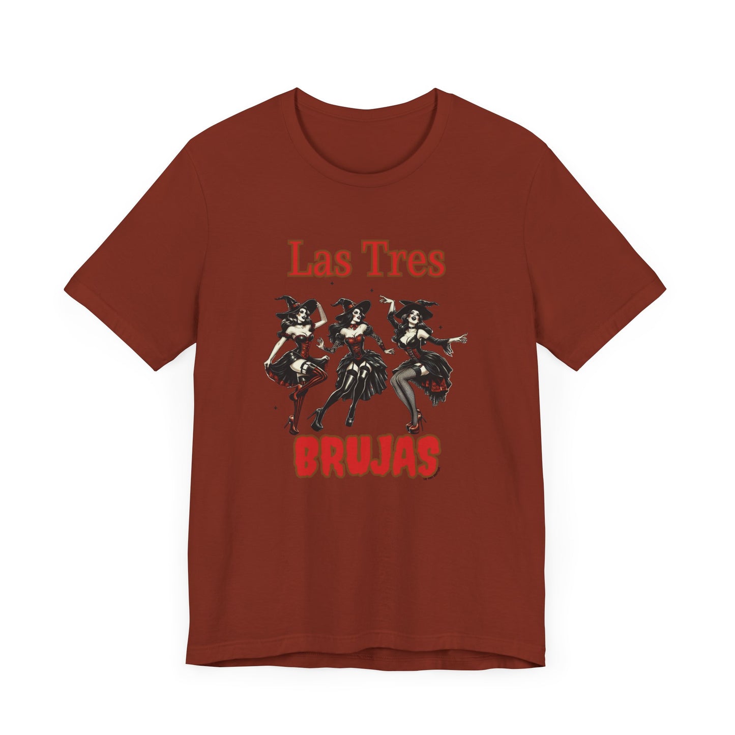 Las Tres Brujas – Retro Pin-Up Witch Trio Shirt, Sexy Halloween Witches