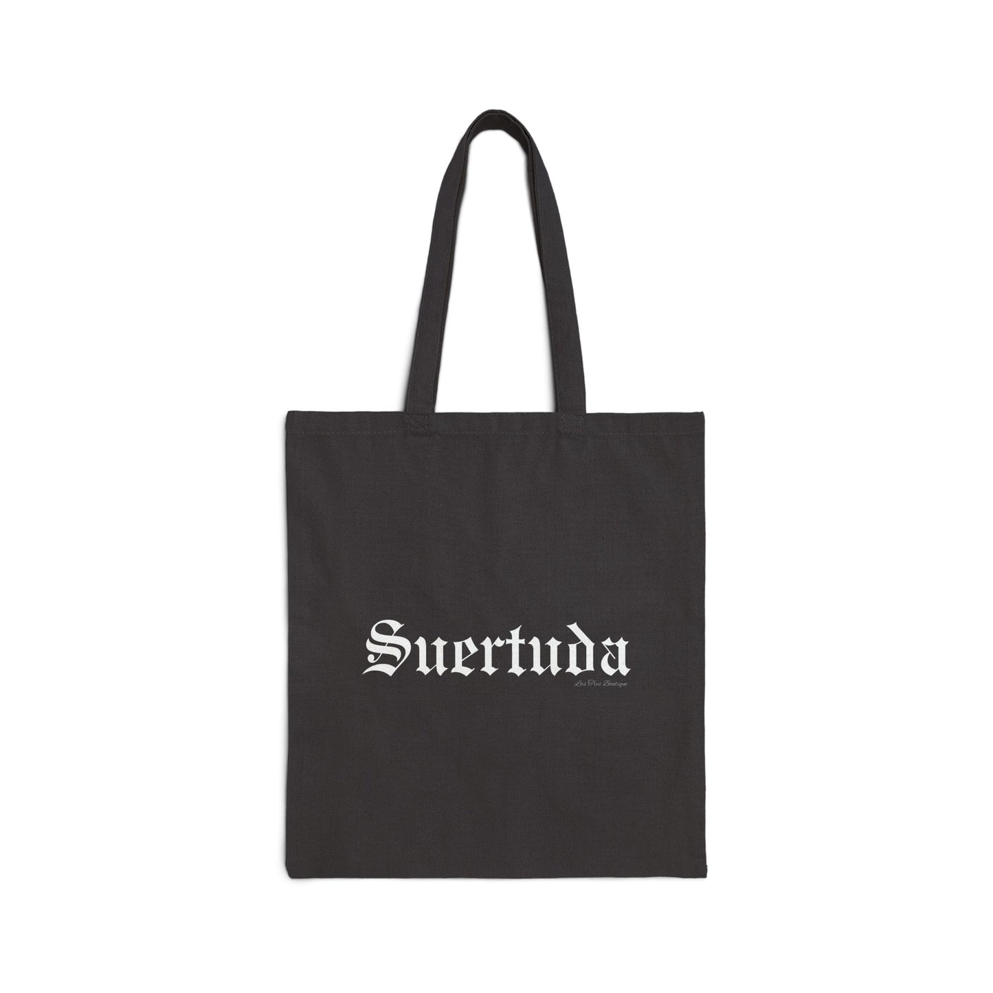 "Suertuda" Lucky Cotton Canvas Tote Bag