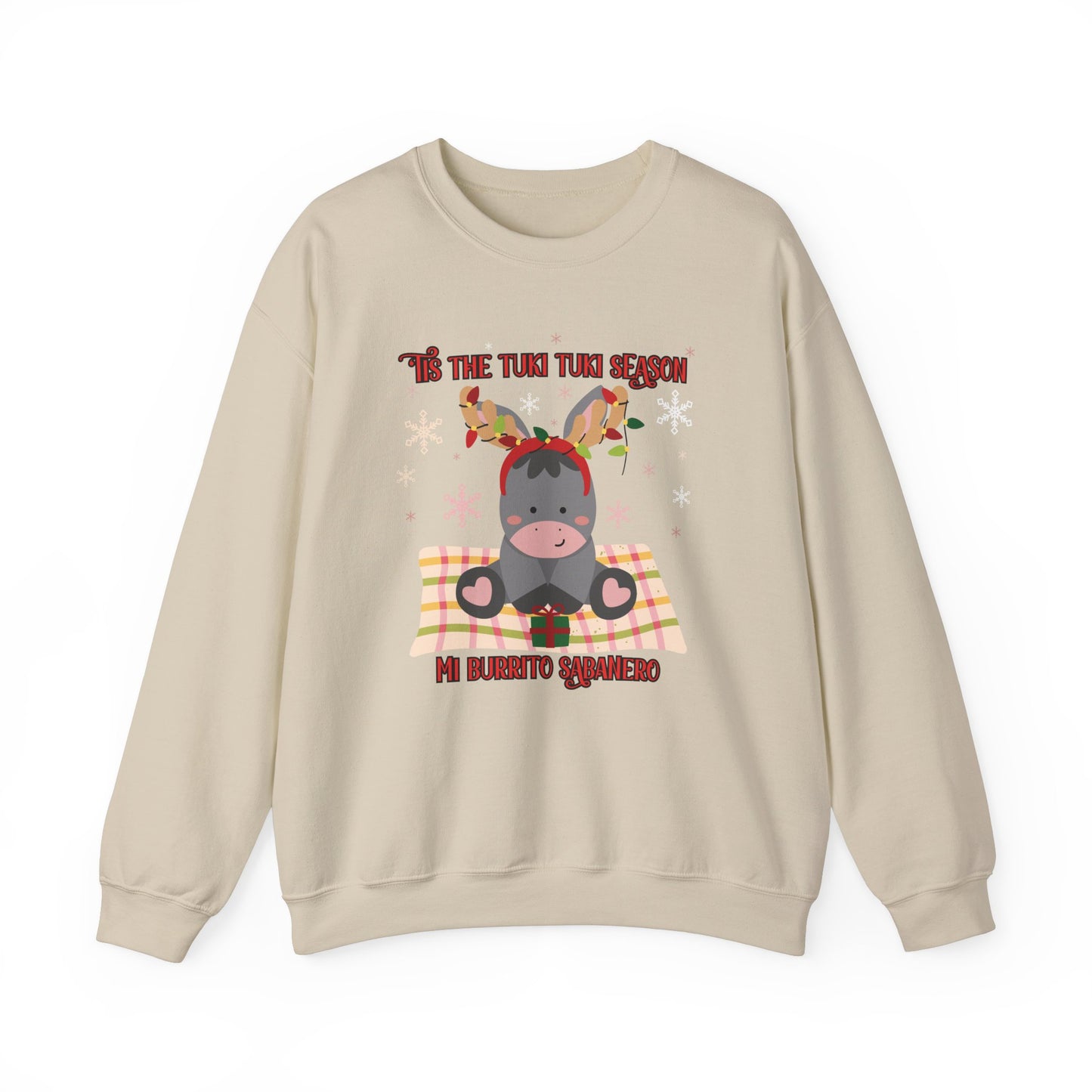 'Tis the Tuki Tuki Season: Mi Burrito Sabanero Unisex Heavy Blend™ Crewneck Sweatshirt