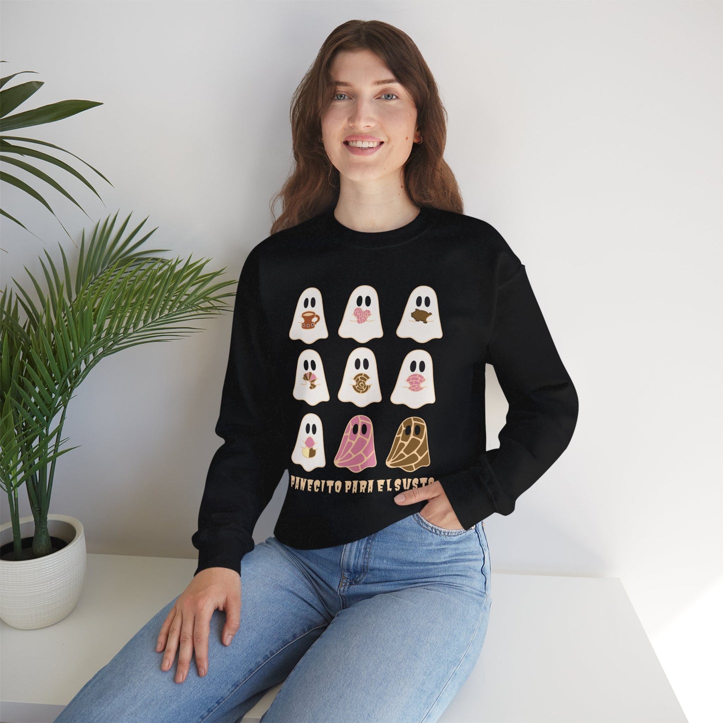 Panecito Para el Susto Sweatshirt – Funny Comfort Food Pullover – Cozy Latina Fall Unisex Crewneck