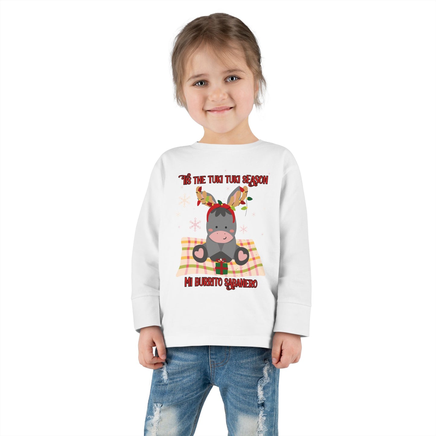 'Tis the Tuki Tuki Season: Mi Burrito Sabanero Toddler Long Sleeve Tee