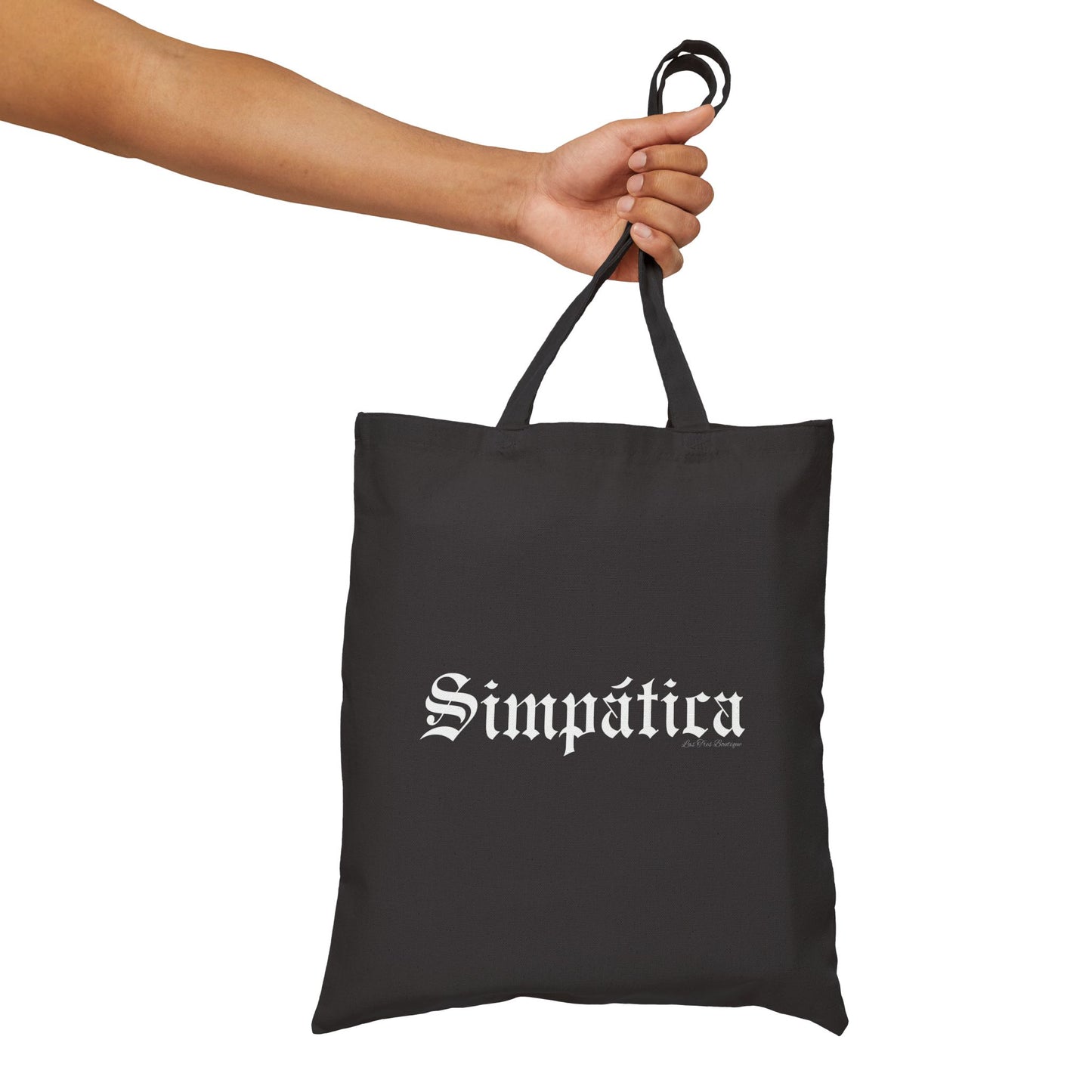 "Simpatica"-Cotton Canvas Tote Bag