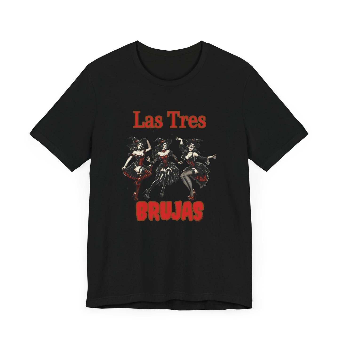 Las Tres Brujas – Retro Pin-Up Witch Trio Shirt, Sexy Halloween Witches