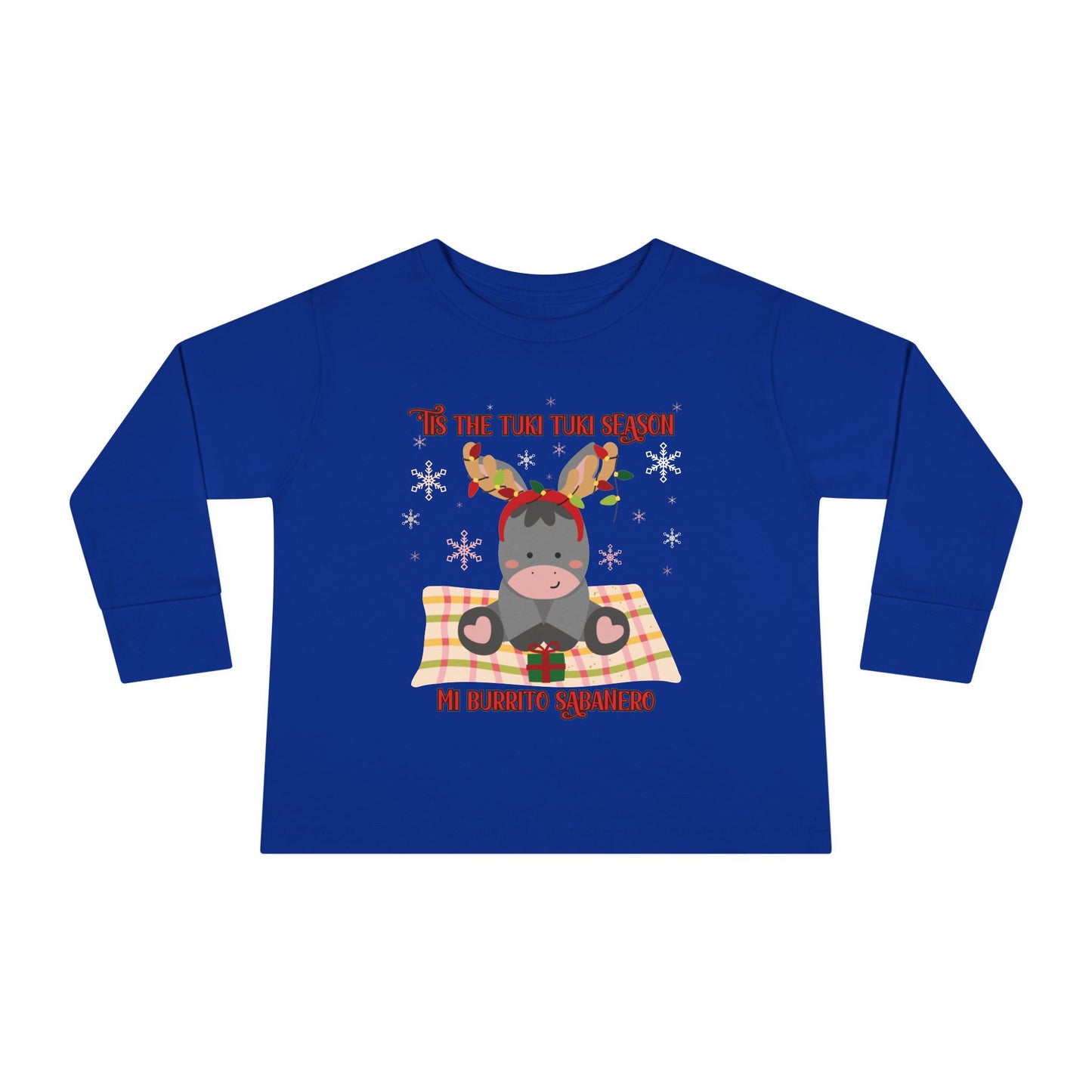 'Tis the Tuki Tuki Season: Mi Burrito Sabanero Toddler Long Sleeve Tee