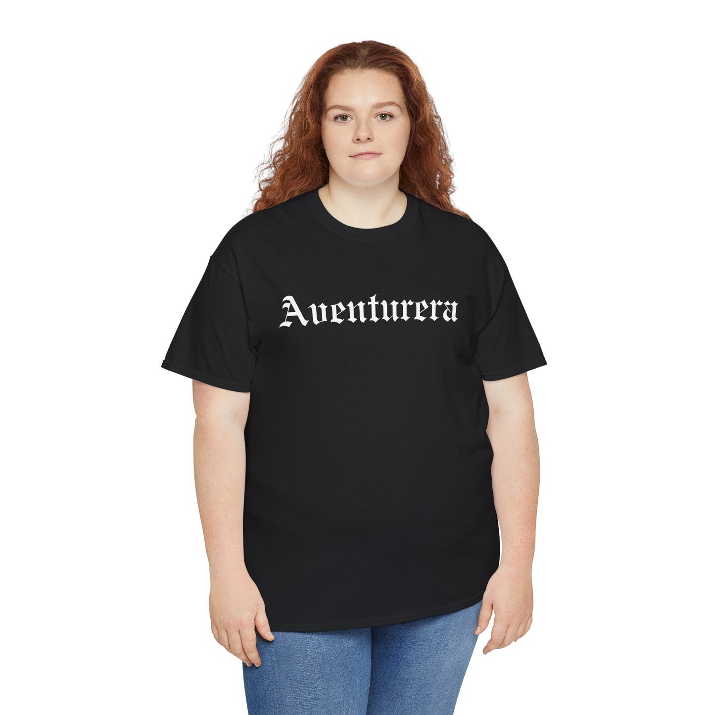 Aventurera in a Unisex Heavy Cotton Tee