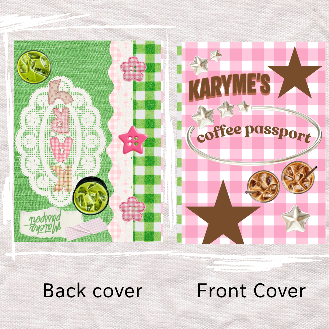 Coffee and Matcha Flip Passport - Pre-Order
