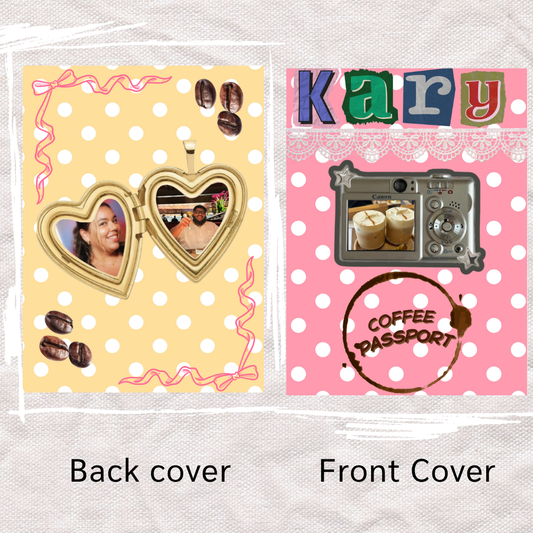 Heart Locket Coffee Passport- Pre-Order