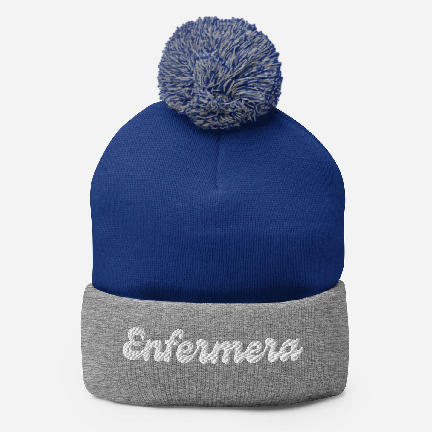 "Enfermera" women's Pom-Pom Beanie